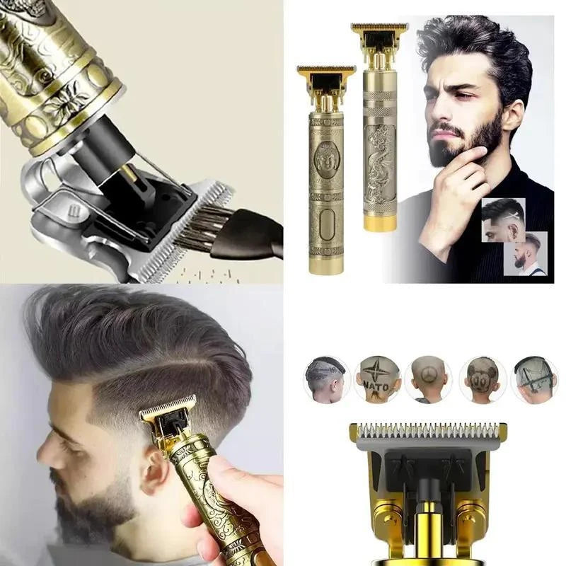 Máquina de corte de cabelo DAFUSHOP para designer de barba masculino profissional elétrico