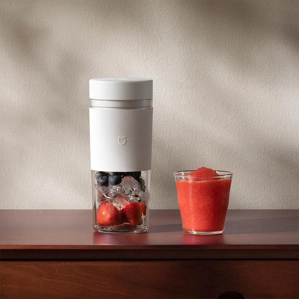 Novo xiaomi mijia portátil espremedor misturador 2 elétrico mini liquidificador de frutas e legumes rápido, esmaga gelo, suco e processador de alimentos